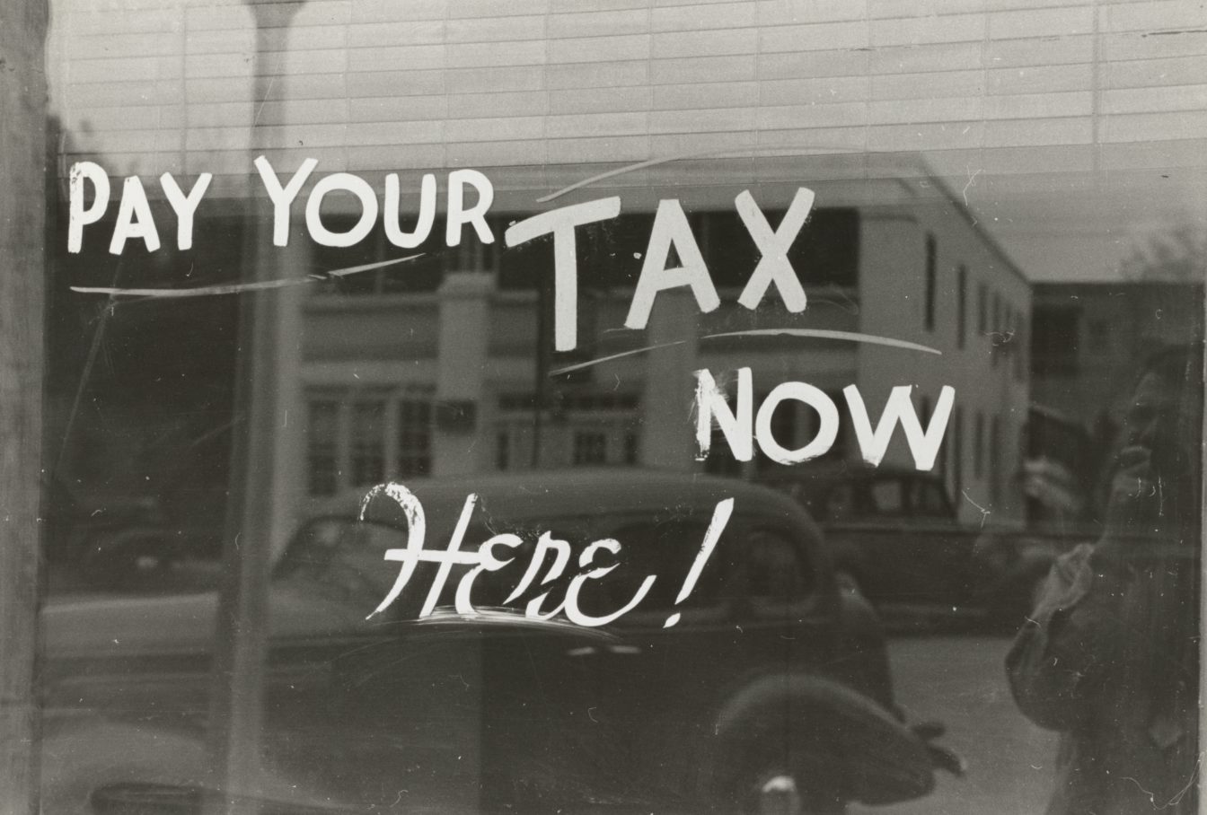 Image: Pay your tax now here!