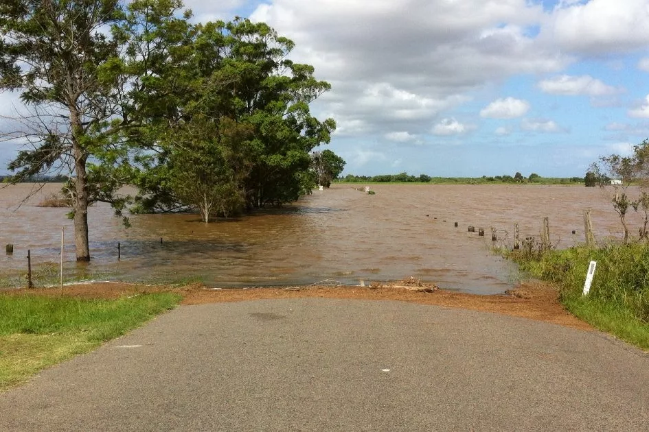 Image: Flooded road